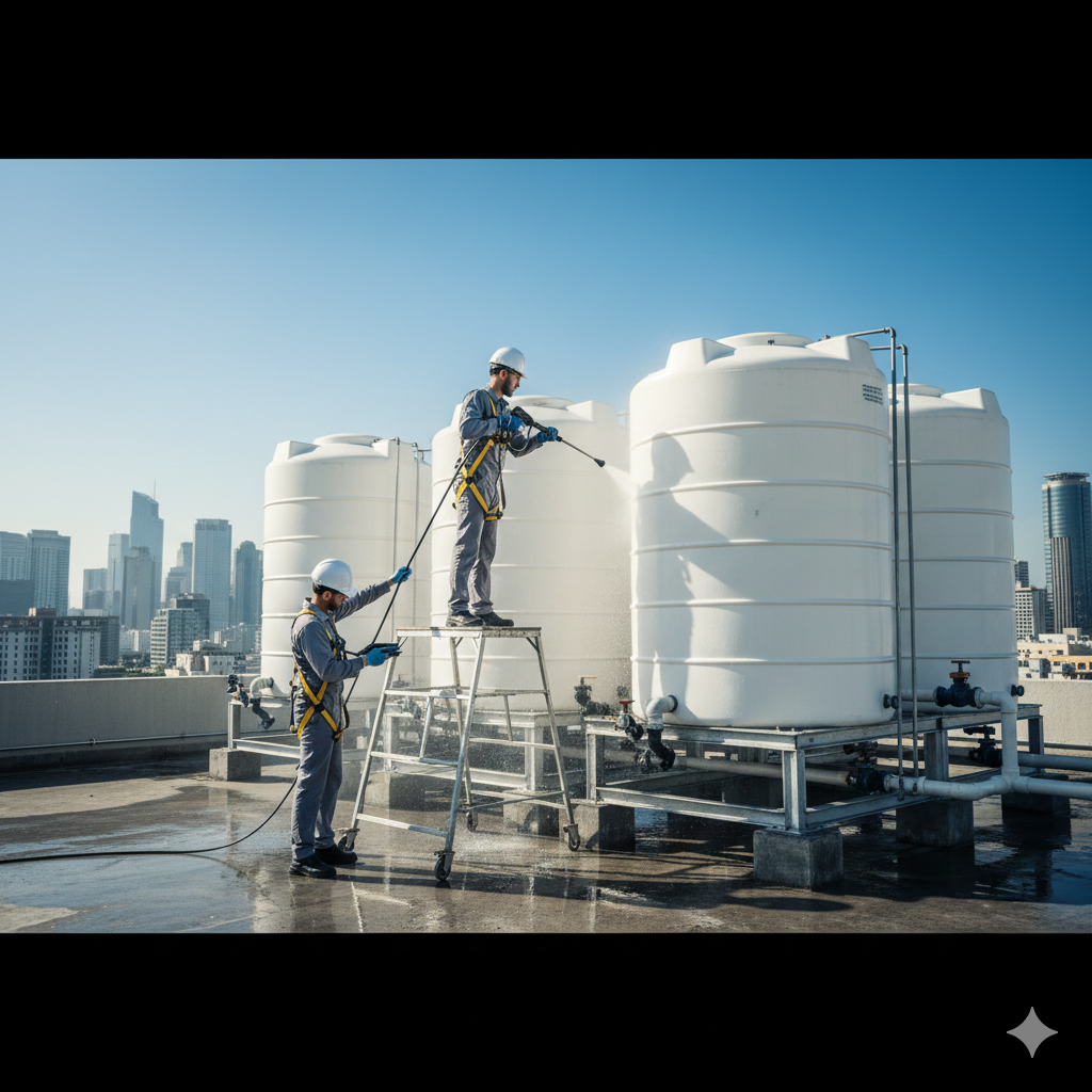Overhead Plastic Tanks